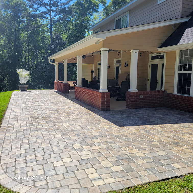 Scott T Patio Pavers Project