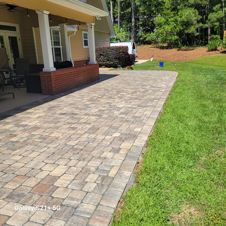 Scott T Patio Pavers Project