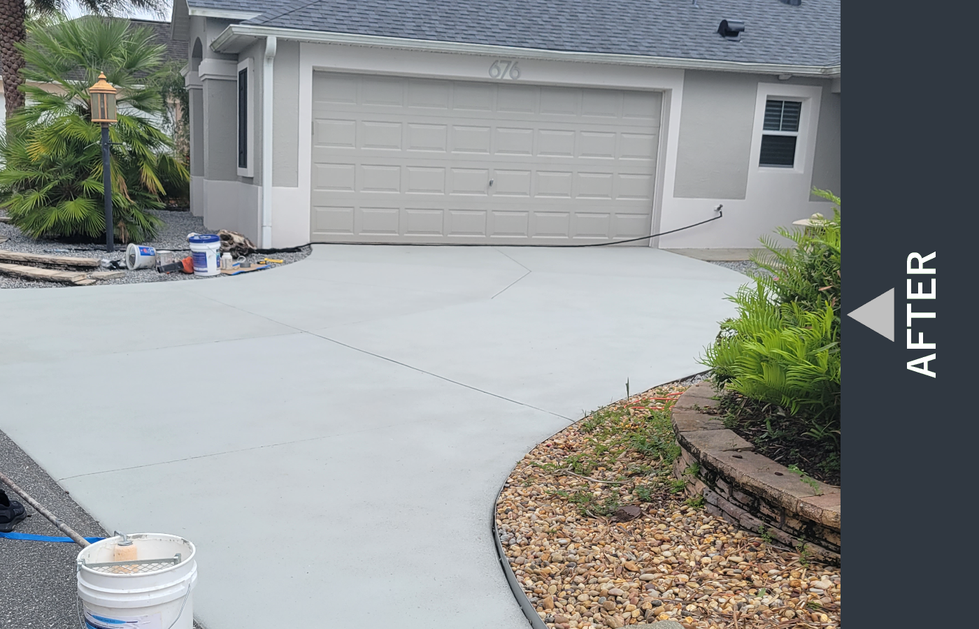 Driveway AFTER