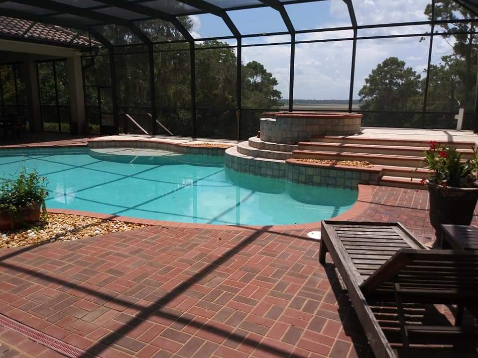 Indoor Pool Deck