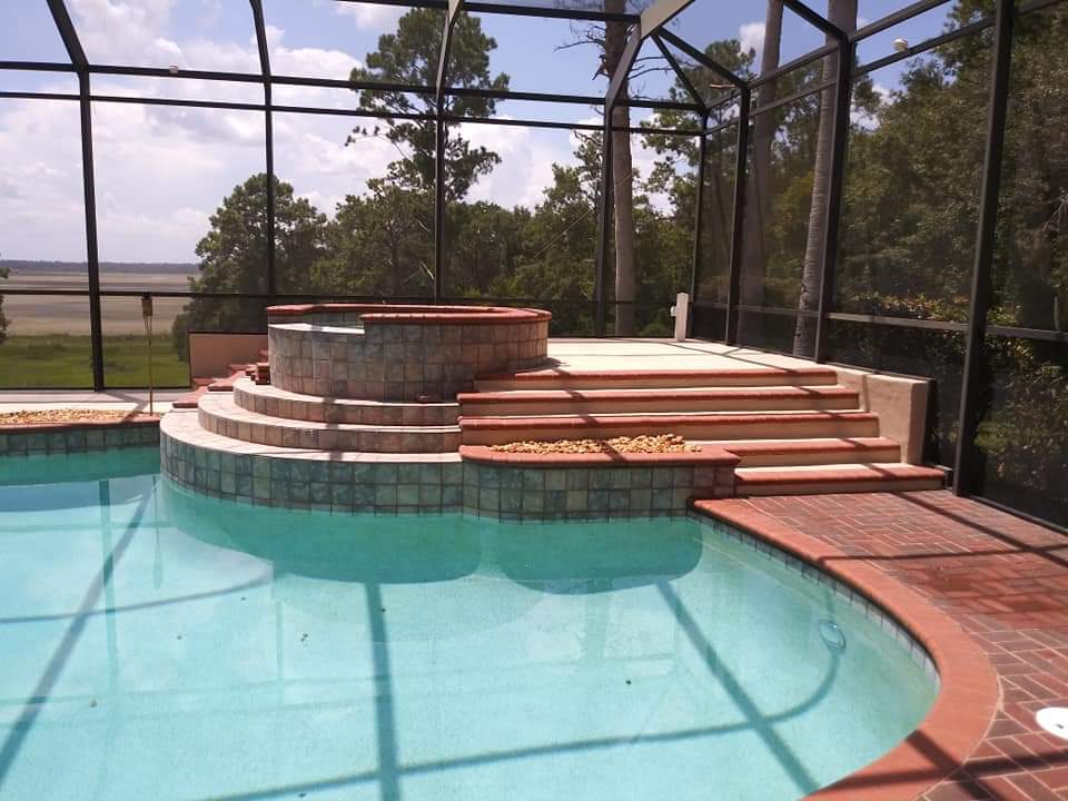 Indoor Pool Deck